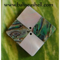 shell button paua and nautilus shell / kancing baju dari kerang paua dan nautilus
