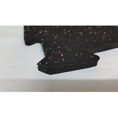 karpet karet tile ruang fitness / rubber gym mat tile