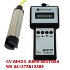 global water wq770b portable turbidity meter
