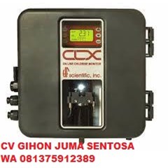 hf scientific 20040 clx free chlorine measurement panel system