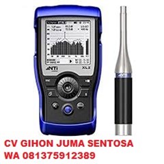 nti xl2 audio and acoustic analyzer with m2211 measurement microphone