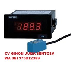 extech 461950 panel mount tachometer
