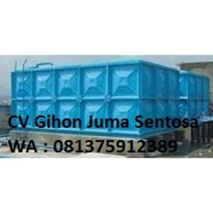tangki air fiberglass berbagai ukuran 