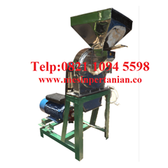 mesin penepung jagung (disk mill) stainless steel kapasitas mesin 180 kg / jam