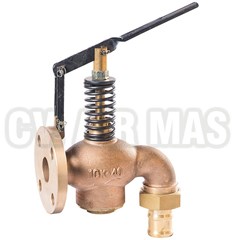 self closing drain valve