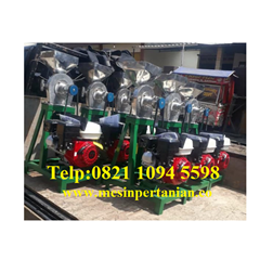 mesin penepung biji kopi (disk mill) stainless steel  kapasitas mesin 180 kg / jam - mesin penepung biji - bijian