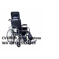 fs 609 gcu (reclining) commode wheelchair