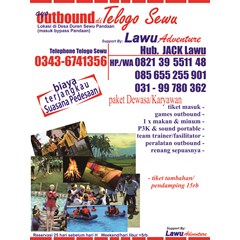 outbound karyawan di telogo sewu pandaan