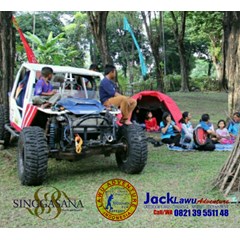 outbound karyawan di hotel singgasana