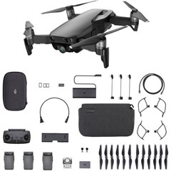 kamera video drone dji mavic air fly more combo onyx black / 081298737575