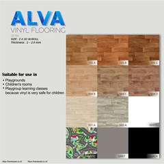 vinyl motif kayu / vinyl alva / karpet vinyl / lantai vinyl