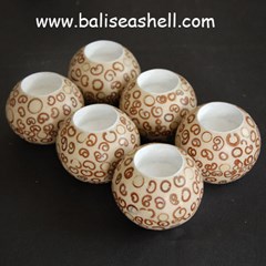 shell for candle light holder / kerang untuk tempat lilin