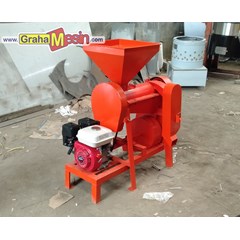 mesin pengupas kulit ari kopi kering lokal sederhana