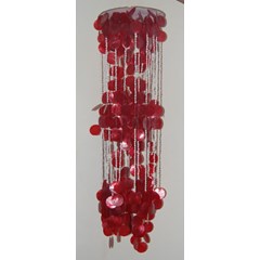 shell capiz wind chimes / kerang capiz lonceng angin