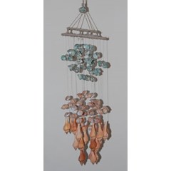 seashell wind chimes / kerajinan lonceng angin dari kerang