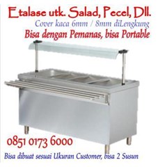 etalase salad, pecel, dll