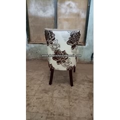 kerajinan kayu kursi makan vinolia brown