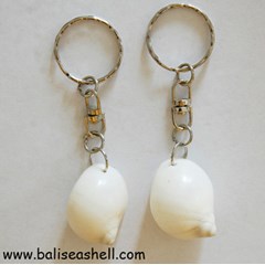 shell key ring / gantungan kunci kulit