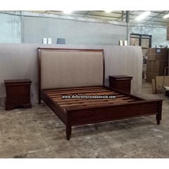 kerajinan kayu kamar set natural akemi