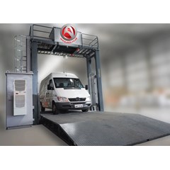 mesin x-ray security indonesia | inspection of small and mid-sized cars on roads