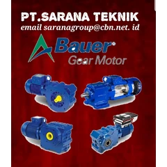 bauer gear motor reducer pt sarana teknik