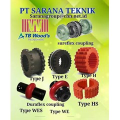 pt sarana teknik distributor duraflex coupling tb woods type we 20 tb woods coupling