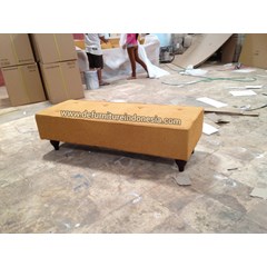 kerajinan kayu stool orange madya
