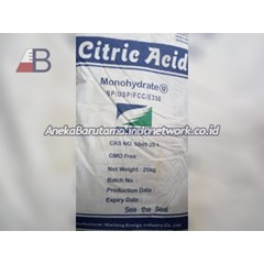 citric acid atau citrun atau asam sitrat monohydrate untuk pembersih kerak sterilizer maupun pembersih pakaian