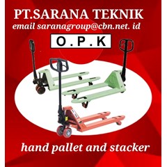 stacker pt sarana teknik opk hand pallet