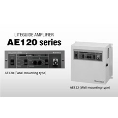 nireco power amplifier ae120,ae122 litegude amplifier ae120series