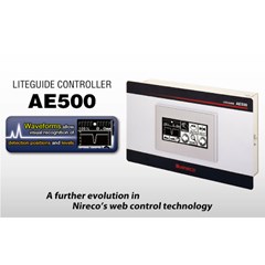 nireco ae500 tension controller web control systems edge position control systems(electric type) liteguide controller ae500