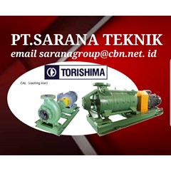 pompa pump torishima pt sarana teknik centrifugal & multisatge pumps