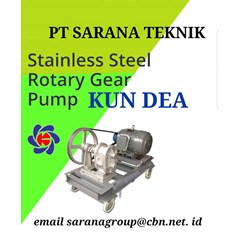 sell kundea stainless steel pt sarana teknik  kundea rotary gear pump