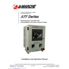 lamarche battery charger a77de-35-24v-5bl1-20n - x