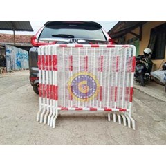 road barrier portable besi