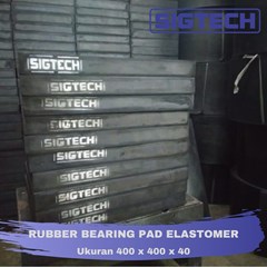 rubber bearing pad elastomer ukuran 400 x 400 x 40