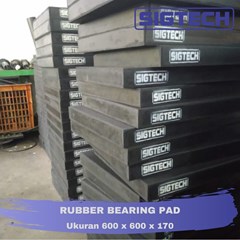 elastomer bantalan jembatan ukuran 600 x 600 x 220