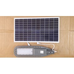 stock chenfec two in one  lampu jalan tenaga surya