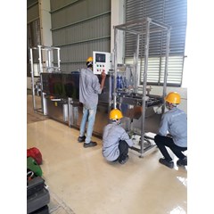 mesin cuci box / crate box washing machine