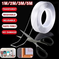 harga jual double tape nano uk 24 mm x 4 mtr