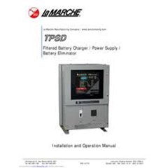 tpsdp series - la marche battery charger / power supply / battery eliminator tpsd-50-48v, tpsd-75-48vt, psd-100-48v, tpsd-150-48v ,tpsd-200-48v