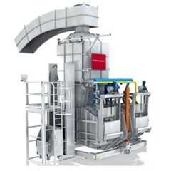 mesin lebur aluminium furnace melting furnace