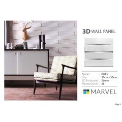 wall panel timbul 3d motif standstone/wallpaper marvel/pvc