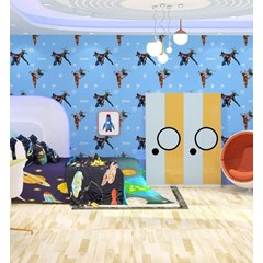 wallpaper dinding anak motif superhero avengers murah/superhero