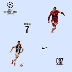 wallpaper dinding roll kecil motif pemain bola cr 07 soccer/cr 07/