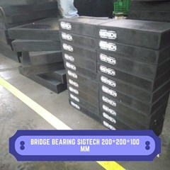 bridge bearing sigtech 200*200*100 mm