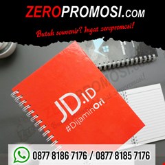 souvenir buku agenda - catatan hard cover custom - memo promosi