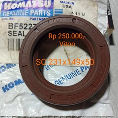 oil seal sc 231x149x50 viton komatsu sparepart truk 081310011108