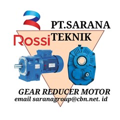 pt sarana teknik rossi gear reducer motor berkualitas