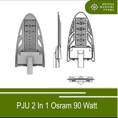 lampu pju 2 in 1 90w osram kualitas terbaik